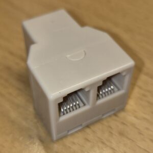 RJ12-förgrening – 1 till 2 portar