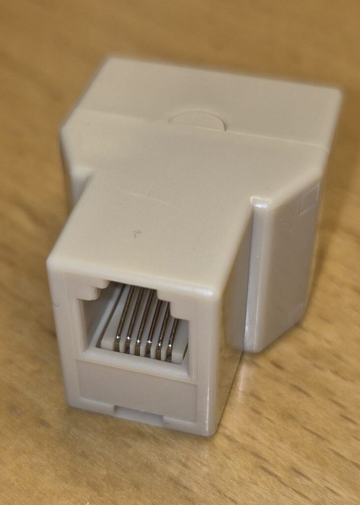 RJ12-förgrening – 1 till 2 portar - Bild 2